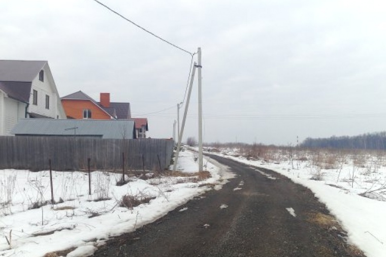 Земельный участок в деревне Осиповом 