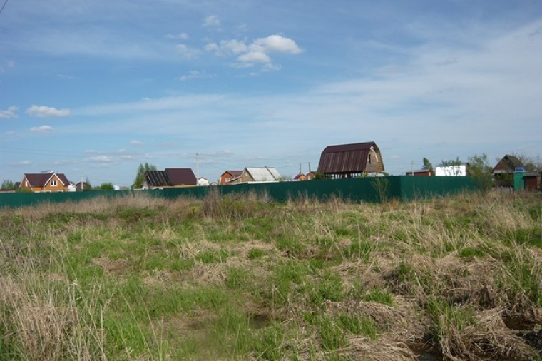 Земельный участок в деревне Малышево 