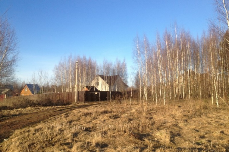 Земельный участок в деревне Бавыкине 