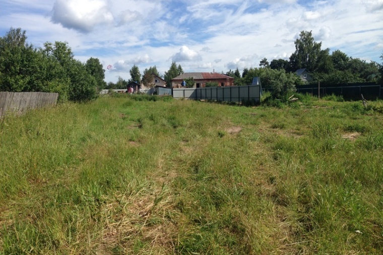 Земельный участок в деревне Зятьково 