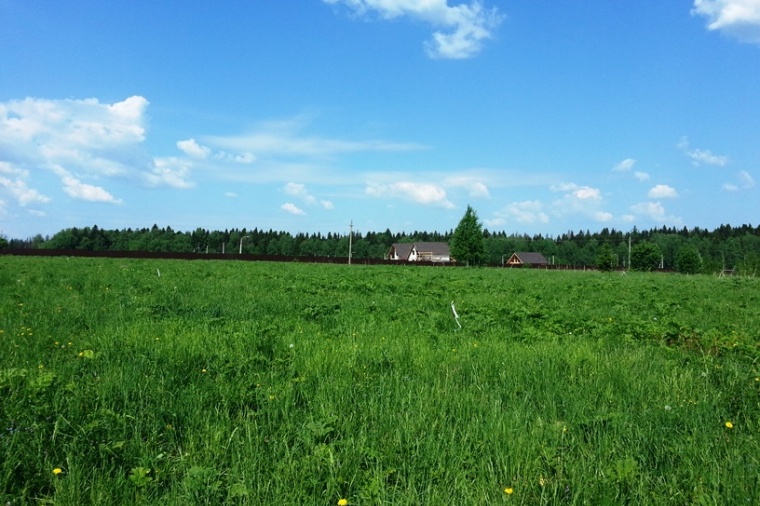 Земельный участок в деревне Володкино 