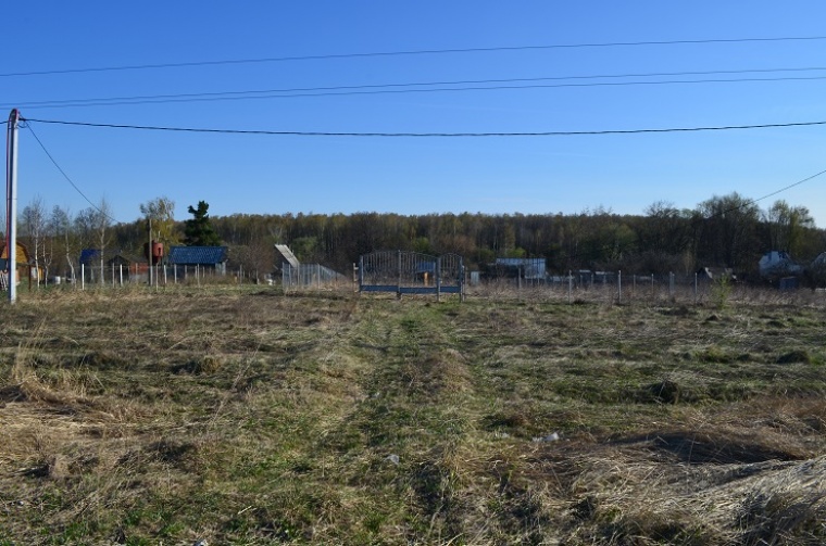Земельный участок в деревне Разиньково 