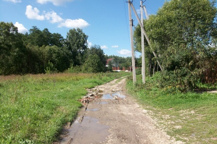 Земельный участок в деревне Новоселки 