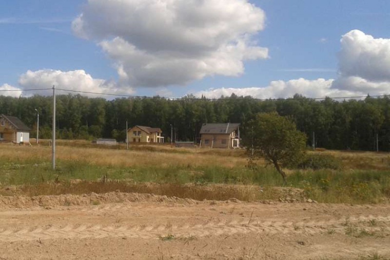 Земельный участок в деревне Нащекино 