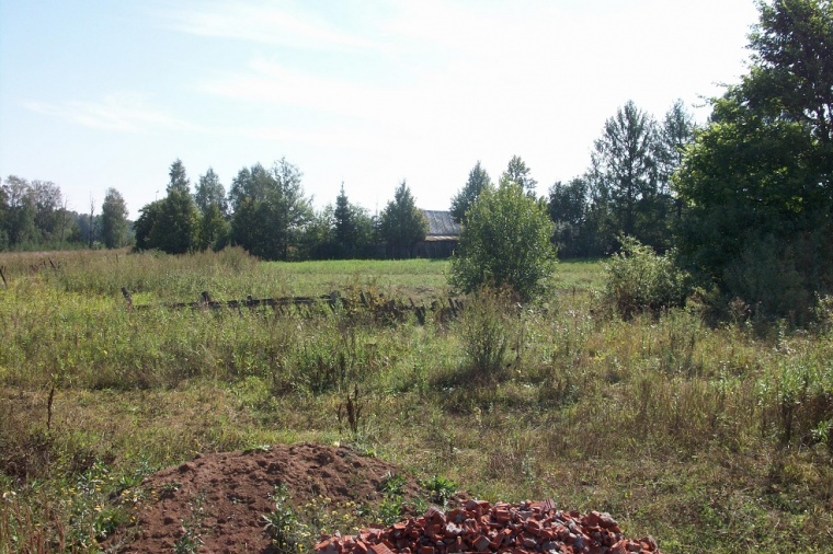 Земельный участок в деревне Антипино 