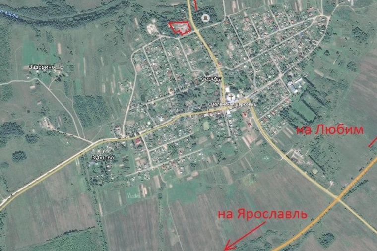 Земельный участок в городе Данилов