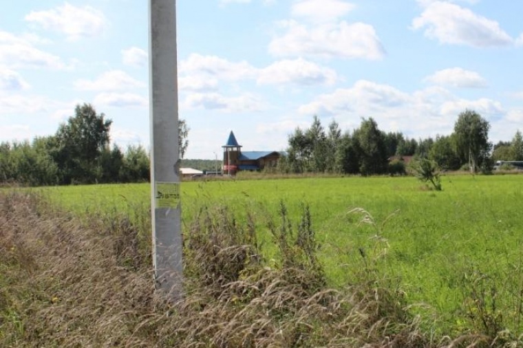 Земельный участок в деревне Тельвяково 