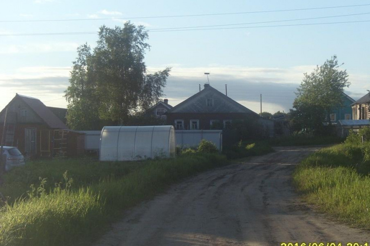 Дом в селе Холмогорах