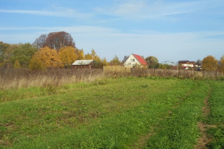 Земельный участок в деревне Мышкине 