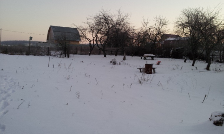 Земельный участок в деревне Слащево 