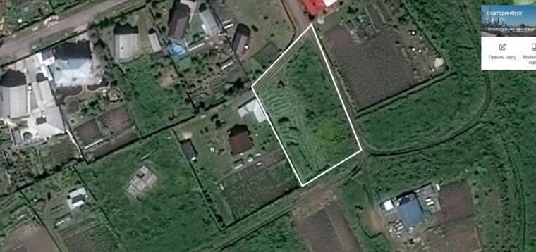Земельный участок в городе Ирбите