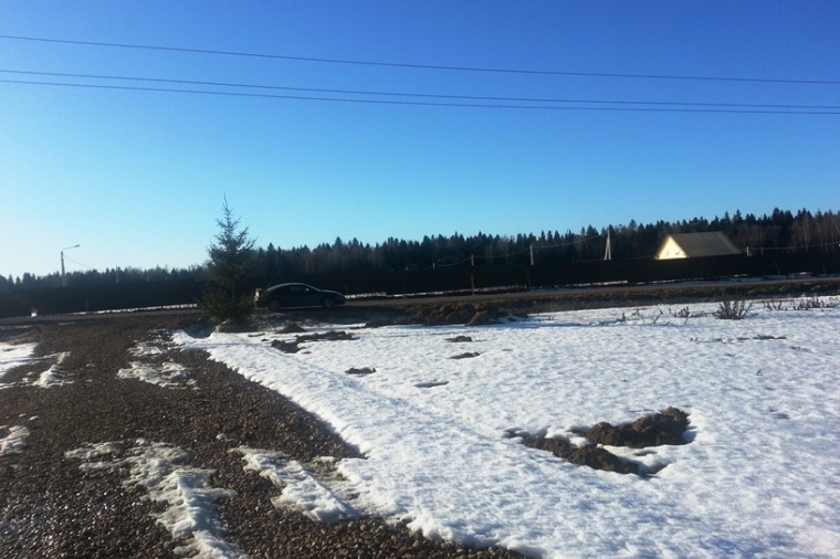 Земельный участок в деревне Андрейково 