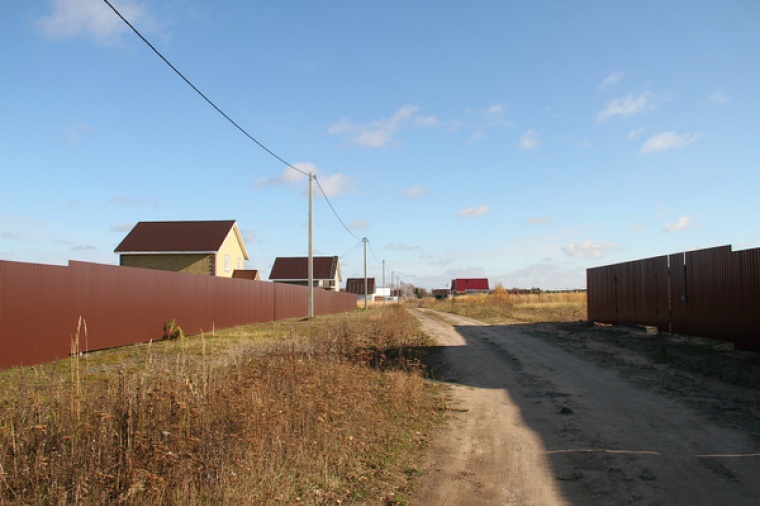 Земельный участок в деревне Выболове 