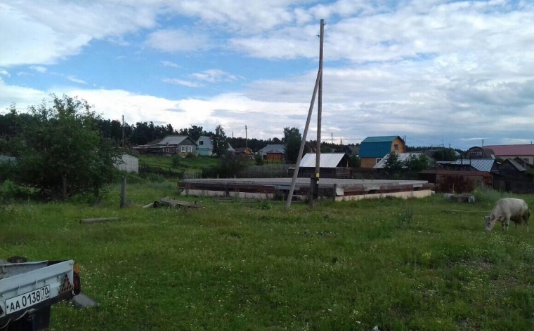 Земельный участок в селе Мельниково