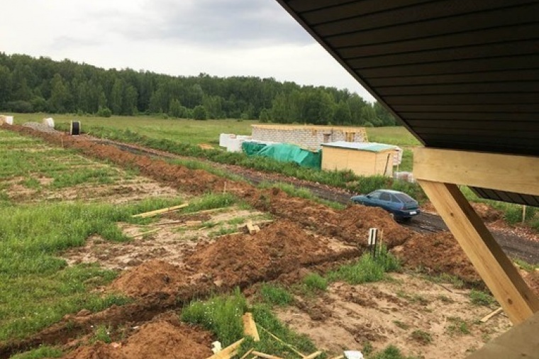 Земельный участок в деревне Протасове 