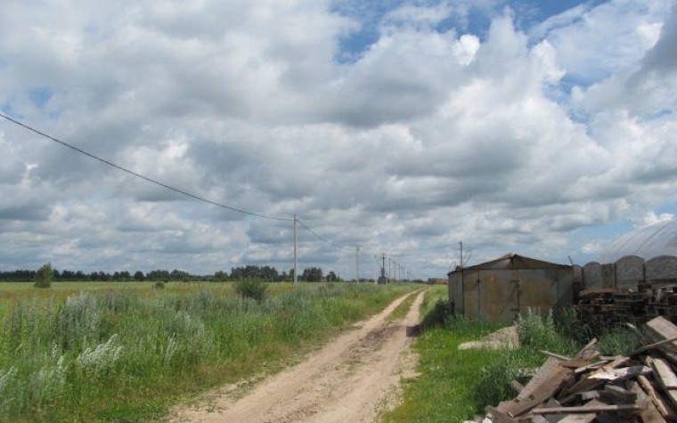 Земельный участок в селе Алеканово